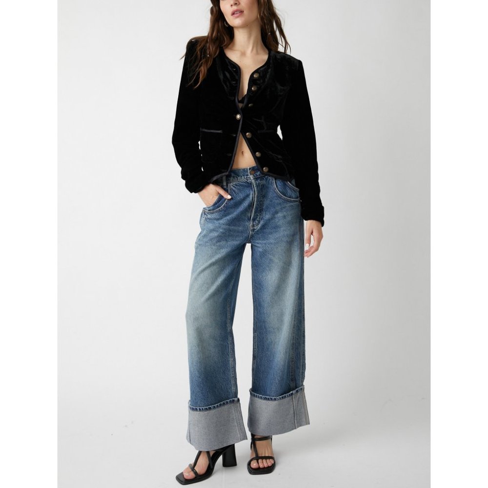 FREE PEOPLE Becky Jacket / Black - Picture 9 of 11